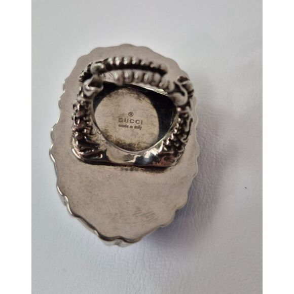 Gucci Blue Face Ring Unmasked Size Small - Picture 4 of 6